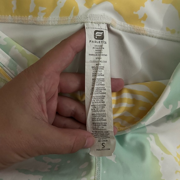 Fabletics PowerLite Capri Leggings Size Small - Picture 2 of 2